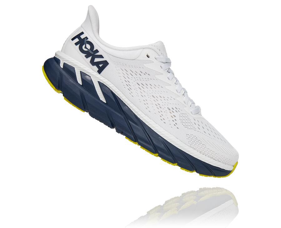 Hoka One One Tenisky Damske Biele/Čierne - Clifton 7 - 80457-VBXL